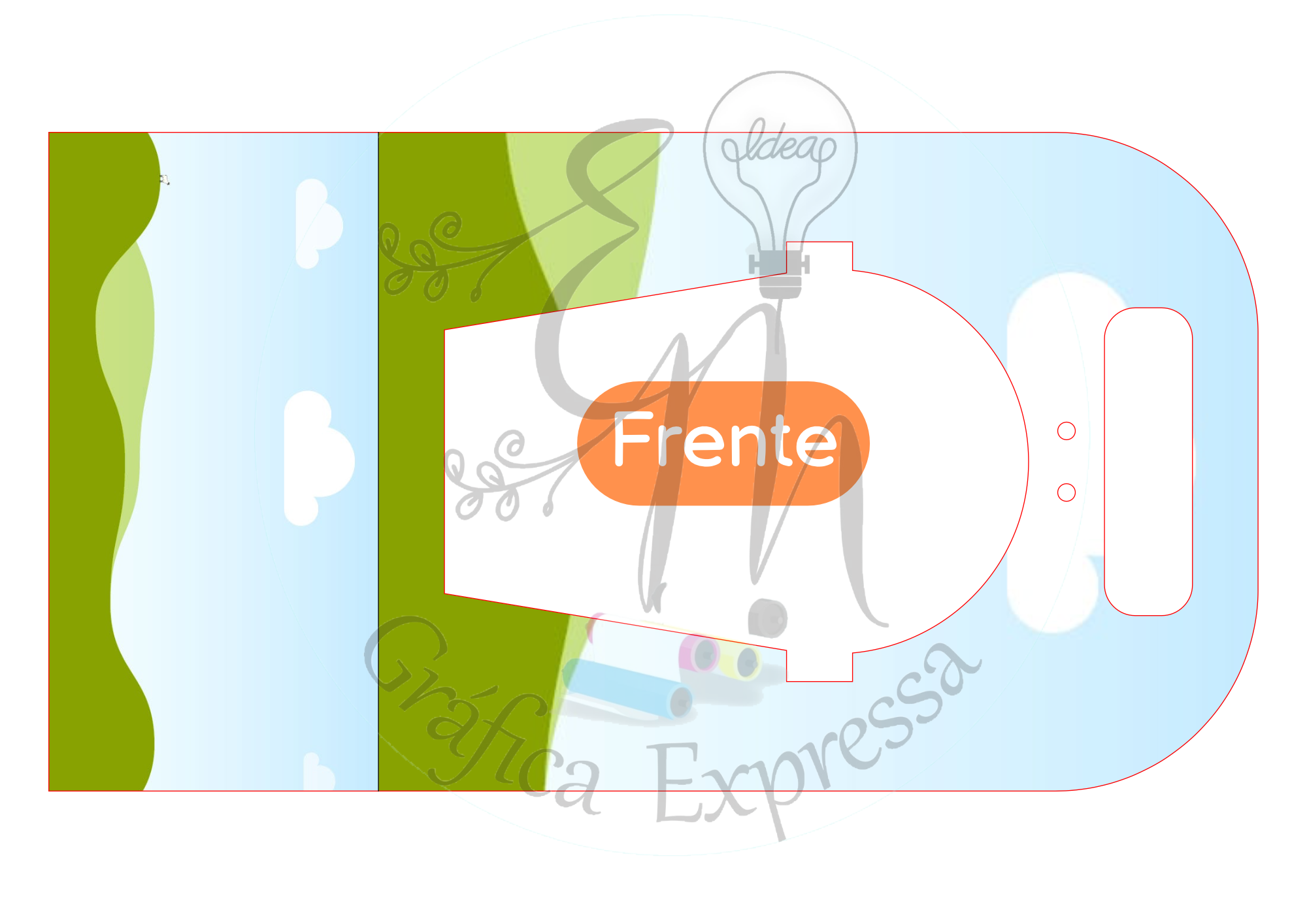 Mockups Copo Bolha