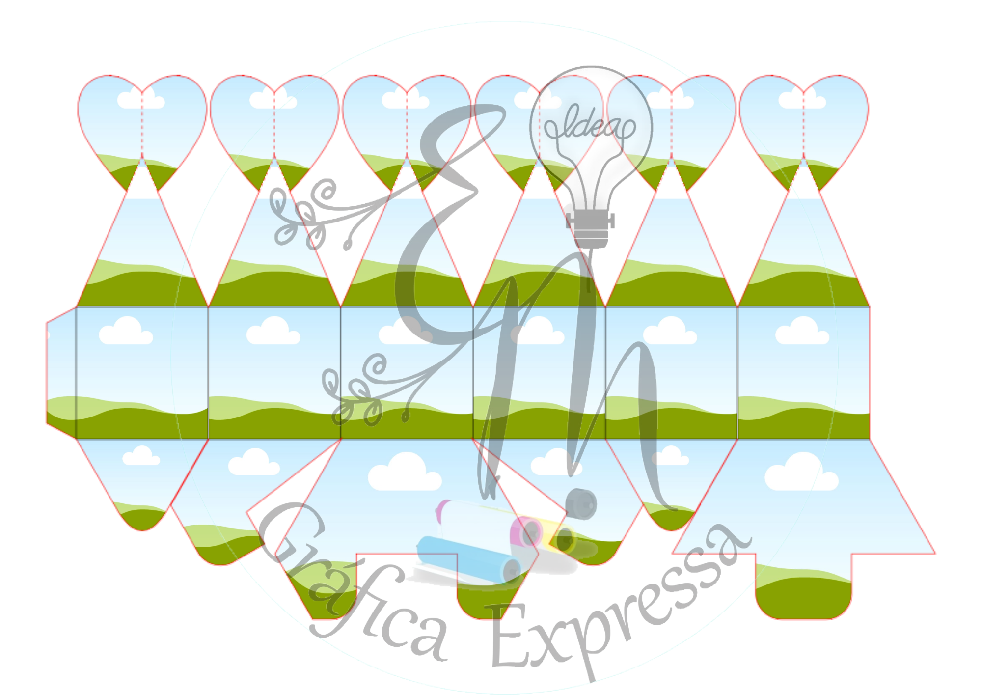 Mockups Caixa Sextadava CoraƧƵes