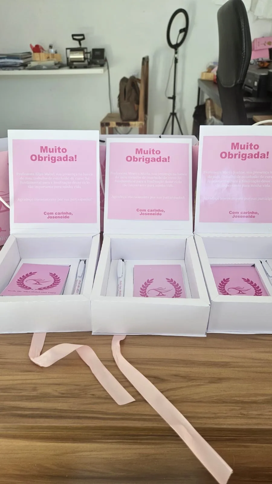 KIT CAIXA E SACOLA PERSONALIZADA PARA TCC